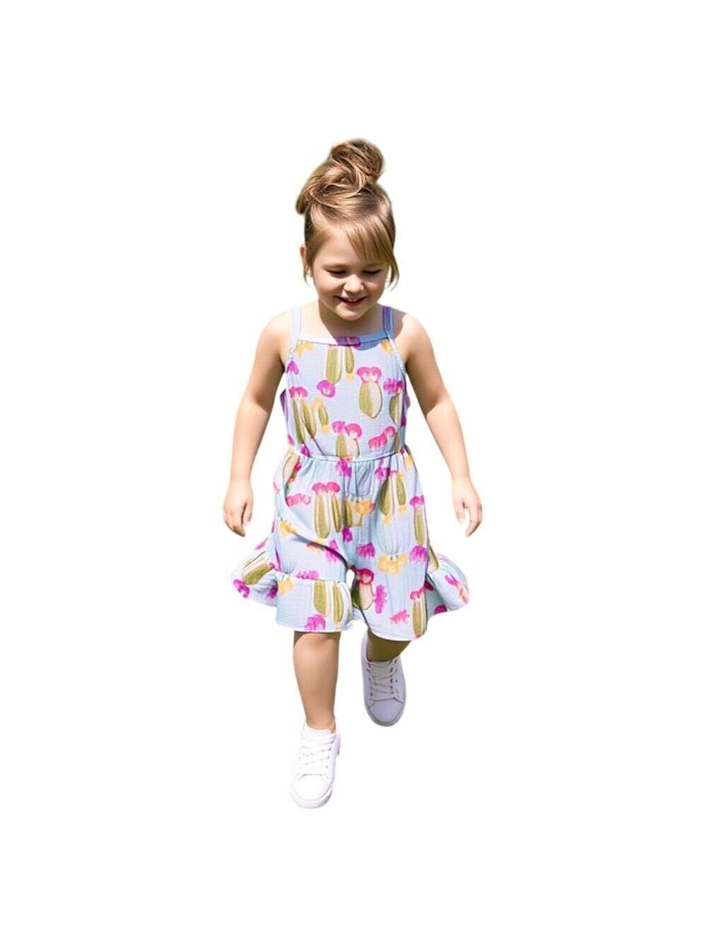 Dash Of Glitter Squash Print Romper Size XS